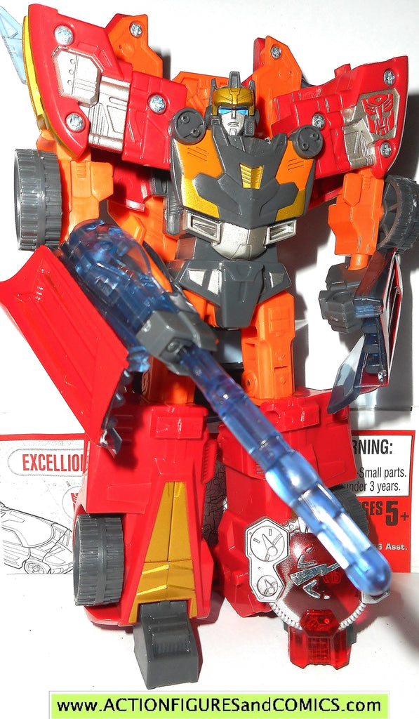 Transformers Cybertron EXCELLION hot shot 2006 6 inch deluxe class act