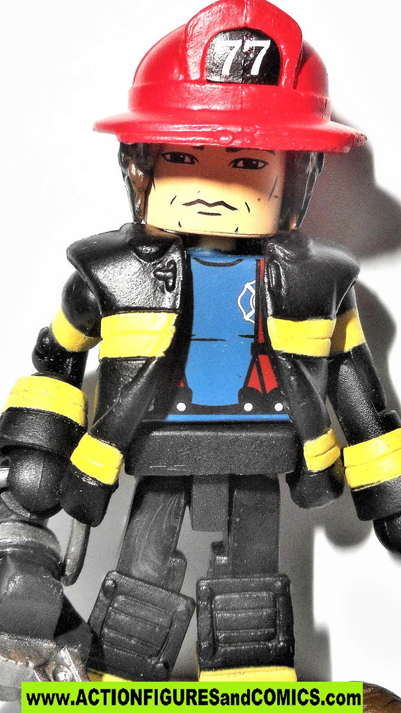 minimates M.A.X. mobile action xtreme FIREMAN FIREFIGHTER max ...