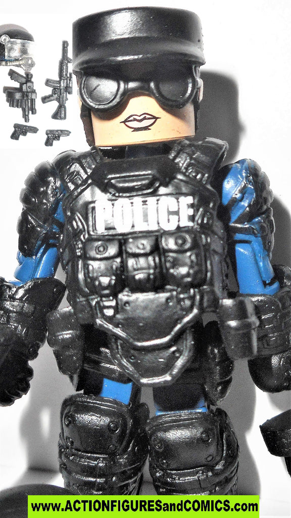 minimates M.A.X. mobile action xtreme LAW ENFORCEMENT swat max ...