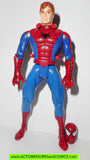 Spider-man the Animated series PETER PARKER unmasked toy biz action figures