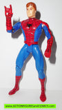 Spider-man the Animated series PETER PARKER unmasked toy biz action figures
