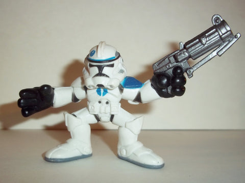 STAR WARS galactic heroes CLONE TROOPER blue dot complete