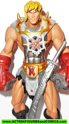 masters of the universe HE-MAN MEGA PUNCH 2002 motu action figures