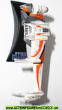 star wars titnaium B-WING Fighter 2006 ORANGE deco complete