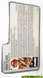 Gi joe CRAZYLEGS 1987 vintage figure file card paratrooper gijoe