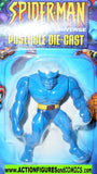 SPIDER-MAN Marvel die cast BEAST blue x-men poseable 2003 toybiz MOC