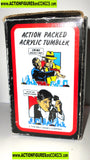 dick tracy TUMBLER 1990 movie big boy caprice acrylic moc mib