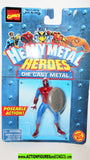 Marvel die cast SPIDER-MAN WEB SHIELD poseable 1997 toybiz MOC