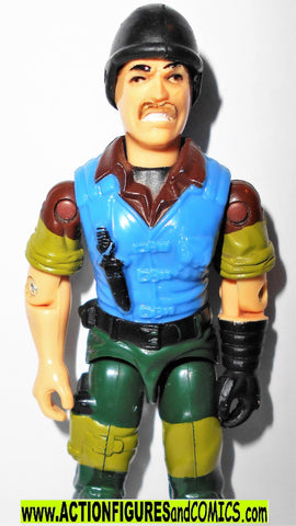 Gi joe MUTT 1989 v2 sgt slaughter's marauders w helmet no junkyard