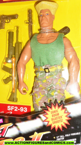 Gi joe Street Fighter II GUILE 12 inch 1993 video game action figures moc mib