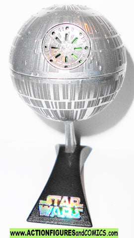 star wars titanium DEATH STAR 2007 Raw Metal Galoob die cast