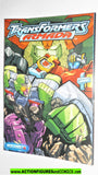 Transformers armada UNICRON 2002 sticker trading card comic product catalog