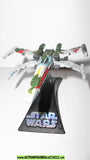 star wars titanium X-WING starfighter DAGOBAH green algea  2006