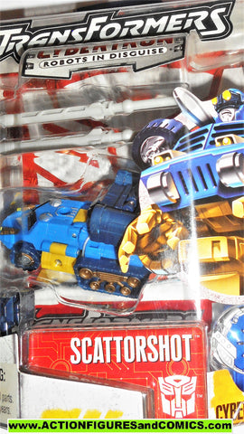 Transformers Cybertron SCATTORSHOT 2006 action figures hasbro moc