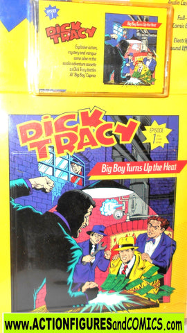 Dick Tracy BOOK & CASSETTE 1990 movie vintage moc mib