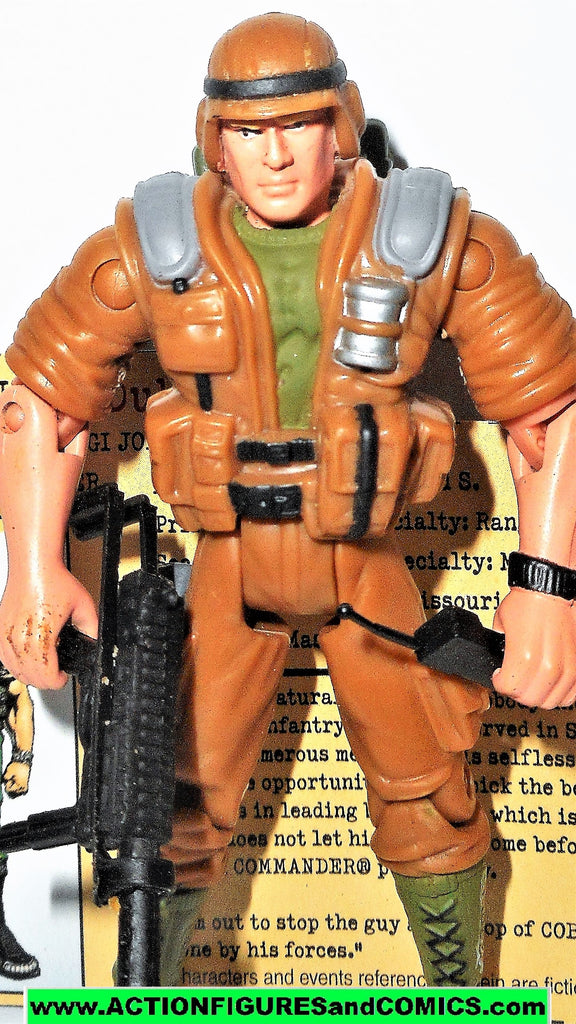 gi joe DUKE 2002 v10 tan variant complete g i joe vs cobra action figu