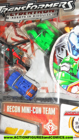 Transformers Cybertron RECON MINI CON TEAM 2006 action figures hasbro moc
