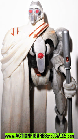 star wars action figures GENERAL GRIEVOUS BODYGUARD #60 white revenge of the sith