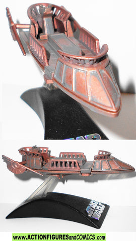 star wars titanium JABBA'S TATOOINE DESERT SKIFF Tattooine galoob