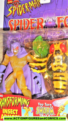 Spider-man the Animated series SWARM 1997 spider force toy biz moc