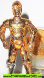 star wars action figures C-3PO protocol droid millenium coin complete