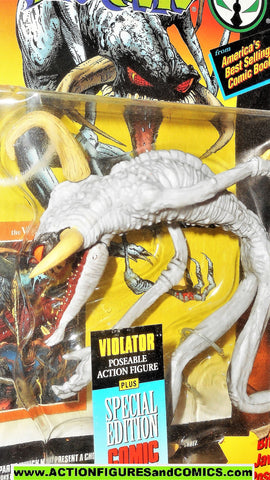 Spawn VIOLATOR 1994 series 1 Todd mcfarlane toys orange card 1995 moc