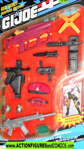 Gi joe 12 inch RED BERET weapons arsenal 1993 hall of fame moc