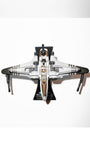 star wars titanium ARC-170 green complete 3 inch series hasbro