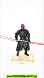 star wars action figures DARTH MAUL theed hanger duel hall of fame 2003 action figure moc