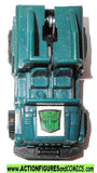 Transformers G1 1985 MINI SPY jeep blue green autobot minispy