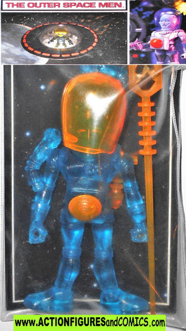 Outer Space Men ELECTRON Blue orange 2011 comic con mib moc