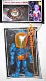 Outer Space Men ELECTRON Blue orange 2011 comic con mib moc