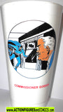 DC slurpee cup Commissioner GORDON1973 batman vintage super heroes