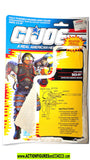 Gi joe SCI-FI 1991 v2 vintage gijoe Complete FULL CARD