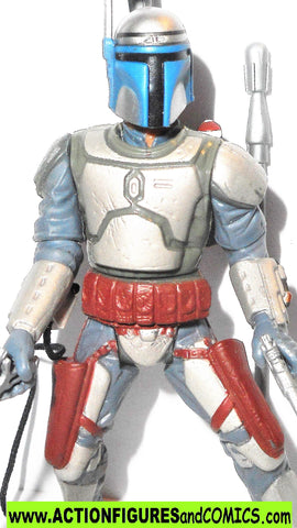 star wars action figures JANGO FETT kamino escape 2002 attack of the clones
