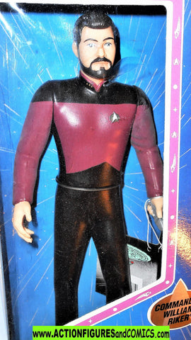 Star Trek COMMANDER RIKER 10 inch Enesco 1994 next generation moc mib