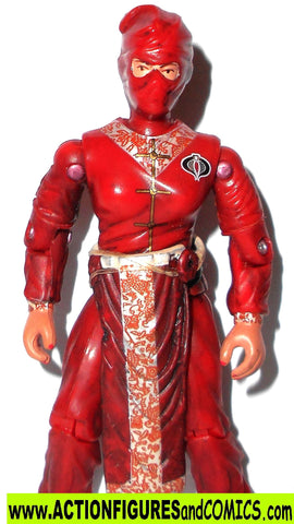 gi joe VYPRA 2004 cobra red ninja female vvv fig