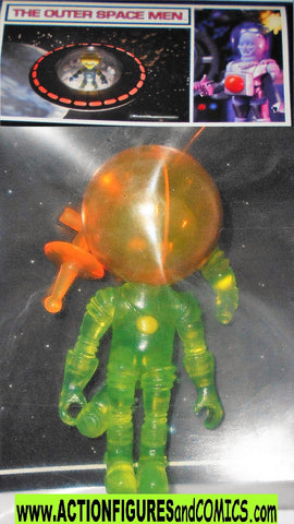 Outer Space Men ALPHA 7 man from mars 2011 green comic con mib moc
