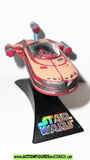 star wars titanium LANDSPEEDER complete 3 inch series