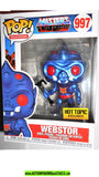 Funko Pop WEBSTOR metallic Masters of the universe 997 he-man moc mib