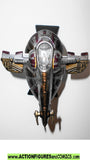 star wars titanium FIRESPRAY INTERCEPTOR Slave-1 galoob metals