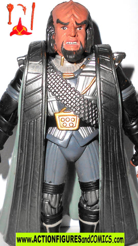 Star Trek WORF 1992 klingon warrior playmates complete noca