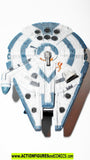 star wars titanium MILLENNIUM FALCON Episode III grey rings