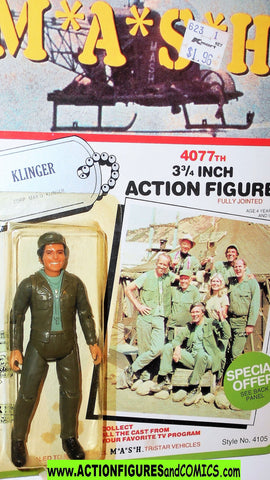 M*A*S*H* mash 1982 KLINGER television show action figures moc