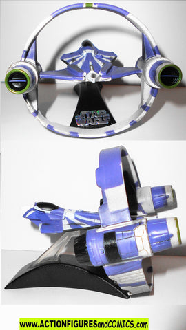 star wars titanium JEDI STARFIGHTER Plo Koon HYPER RING 2006