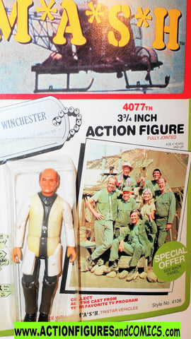 M*A*S*H* mash 1982 WINCHESTER television series action figures moc