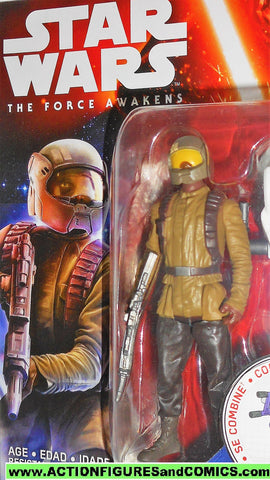 star wars action figures RESISTANCE TROOPER the force awakens movie moc