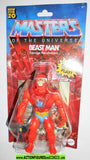 Masters of the Universe BEAST MAN 2020 walmart ORIGINS vintage retro moc