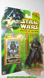 star wars action figures DARTH VADER DAGOBAH power of the jedi moc