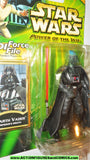 star wars action figures DARTH VADER DAGOBAH power of the jedi moc